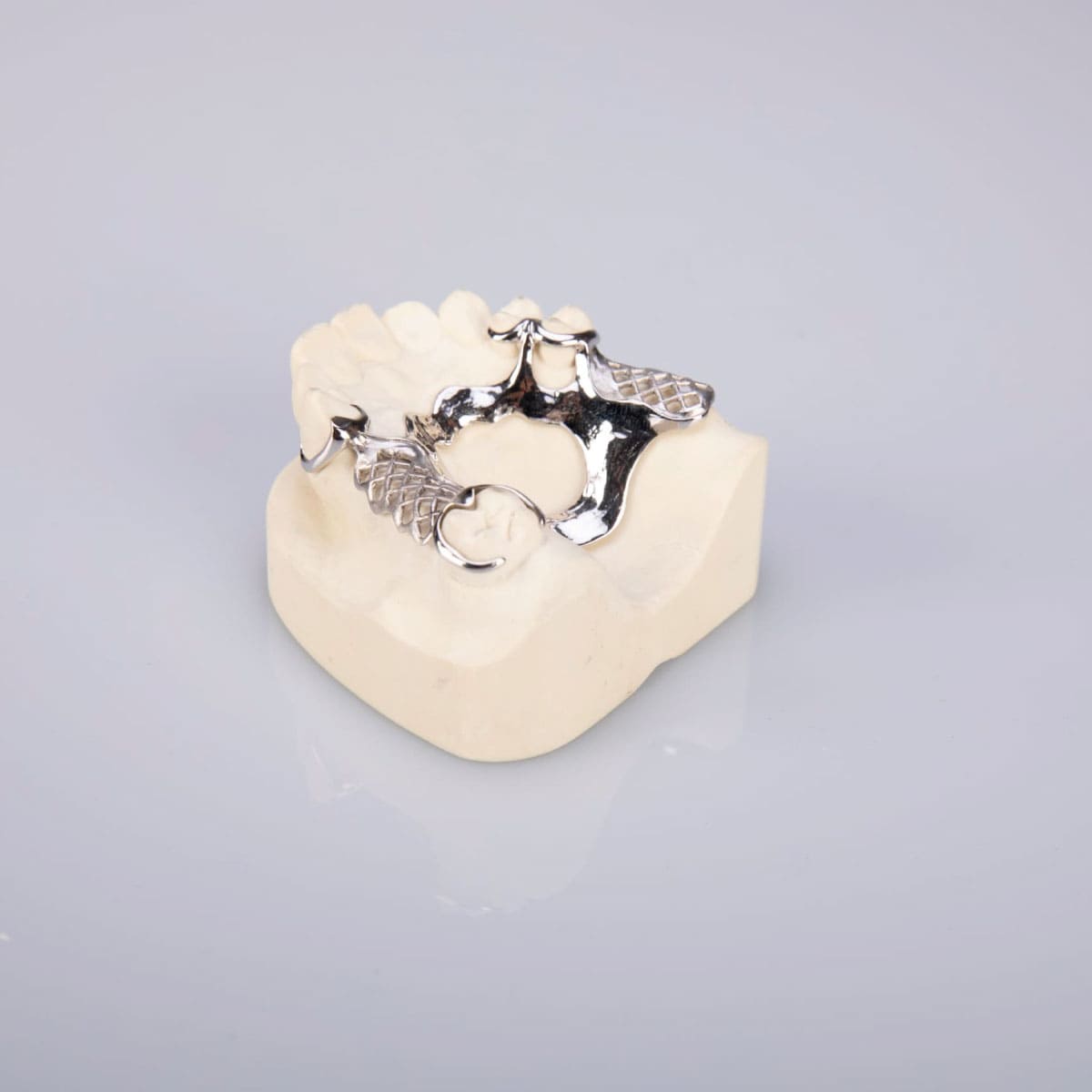 MESA MAGNUM HBA – cast partial denture framework on a model (application example)