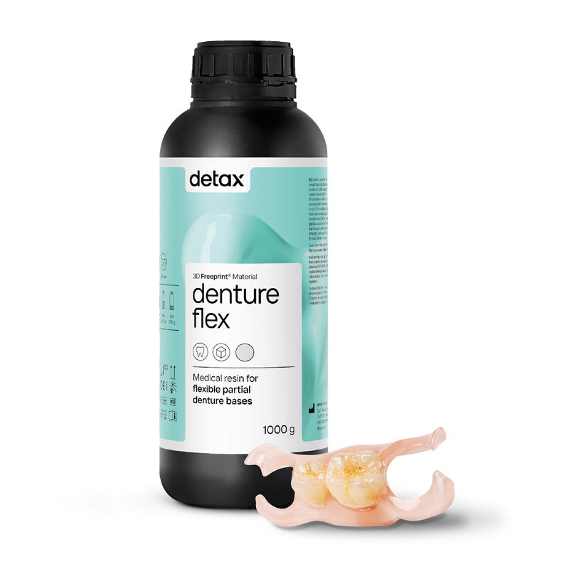 HeyGears UltraPrint-Dental Detax Freeprint Denture Flex UV