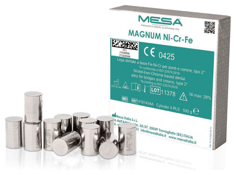 MESA MAGNUM Ni-Cr-Fe – Alloy for Crowns and Bridges