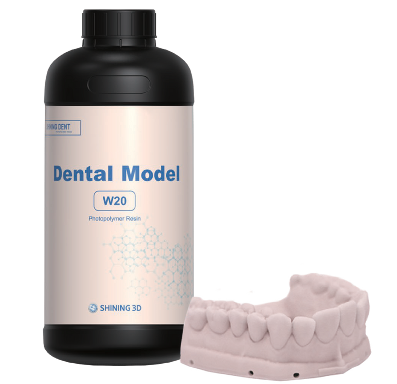 SHINING DENT Water Washable Model Resin W20