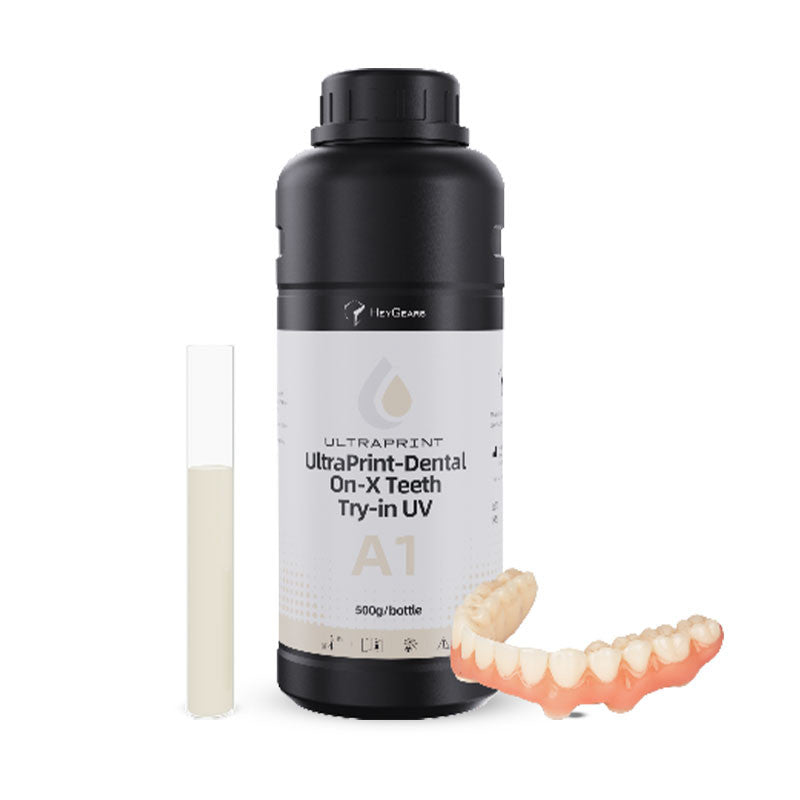 HeyGears UltraPrint On-X Teeth Try-in UV resin bottle