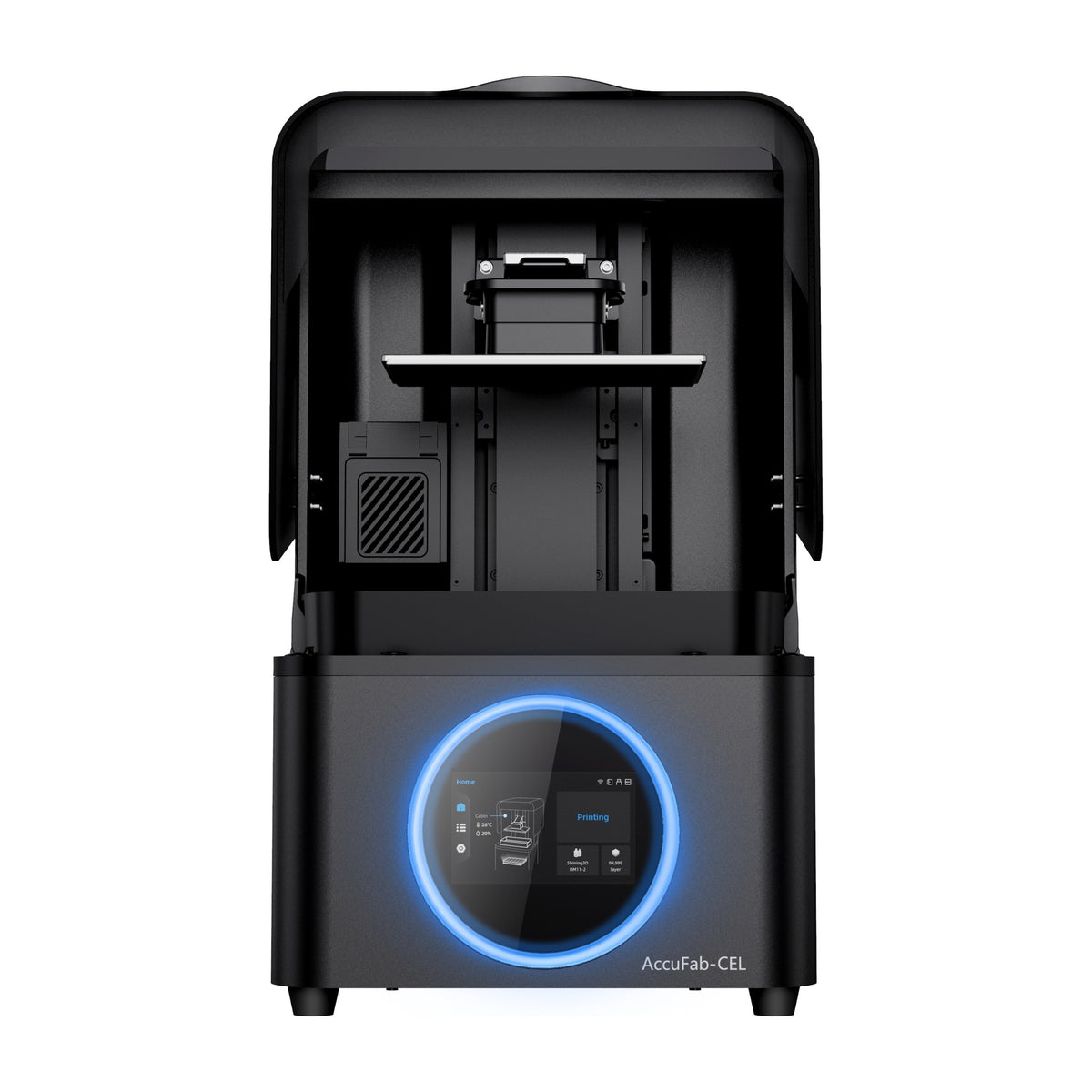 Shining 3D AccuFab-CEL dental 3D printer, front view