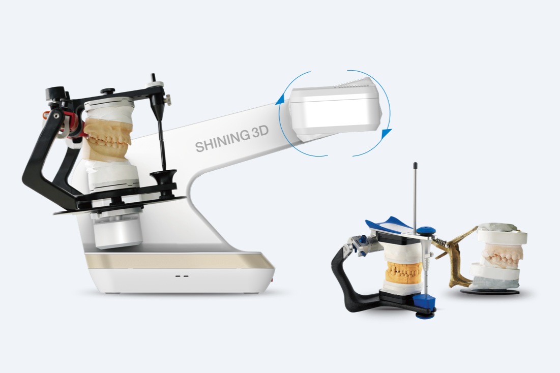 Wide range of articulators