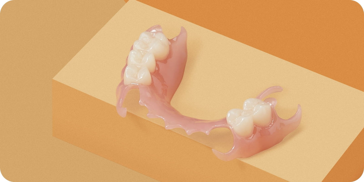 Flexible partial dentures made of Graphy Tera Harz TFDH resin
