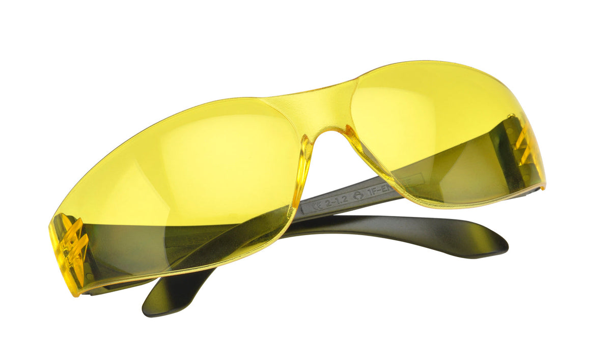 Yellow protective glasses for fluorescence viewing, P/N 650026