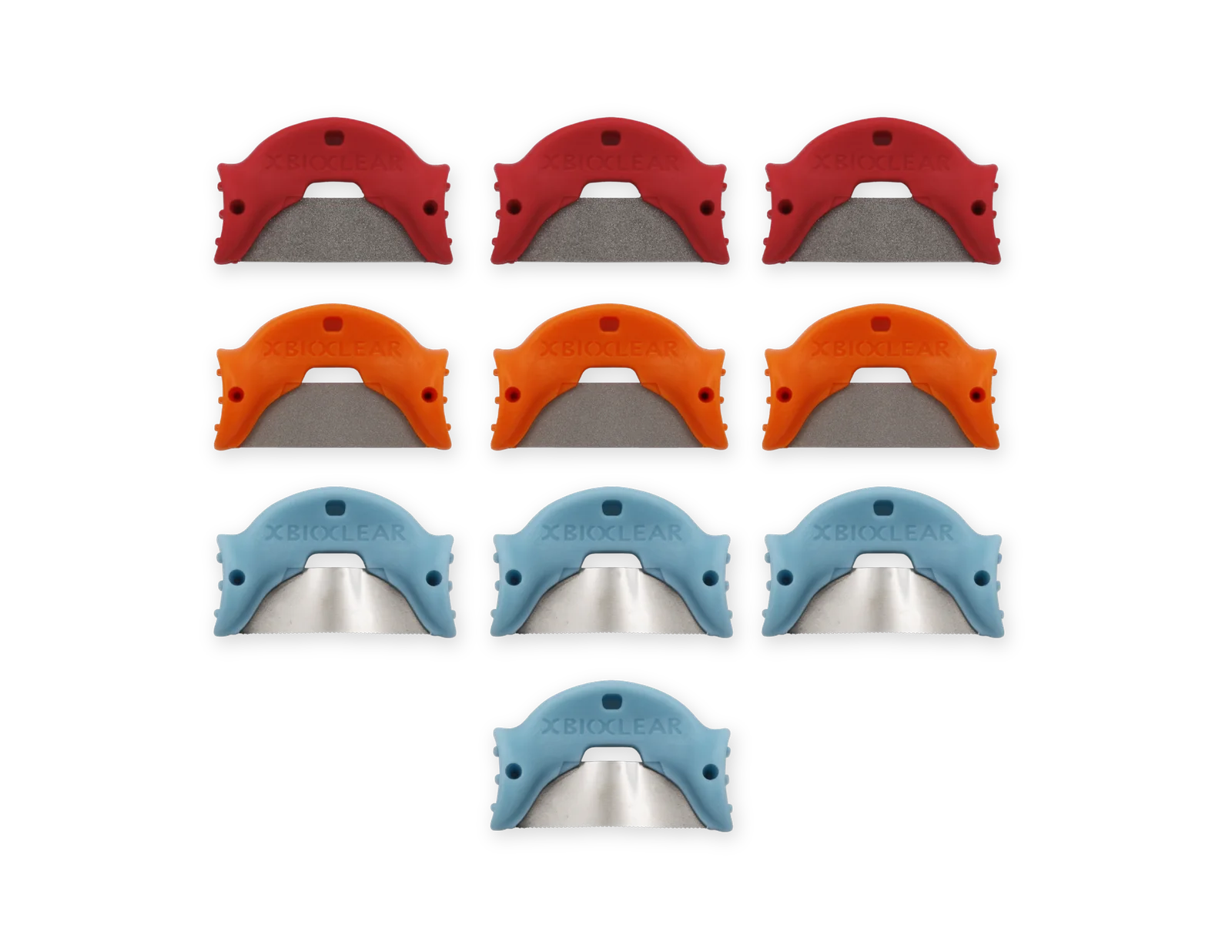 TruContact 2.0 serrated saws and abrasive strips